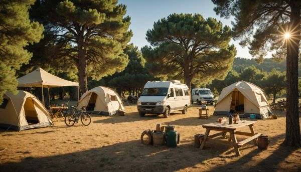 Hébergements en pleine nature : le camping dans le gard